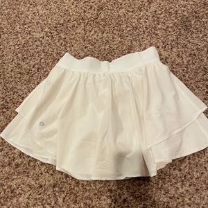 White lululemon skirt